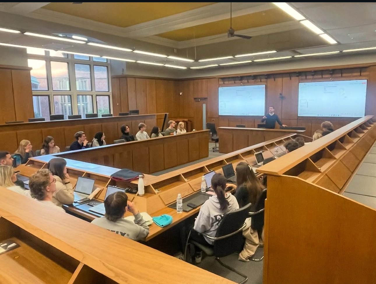 Students studying law